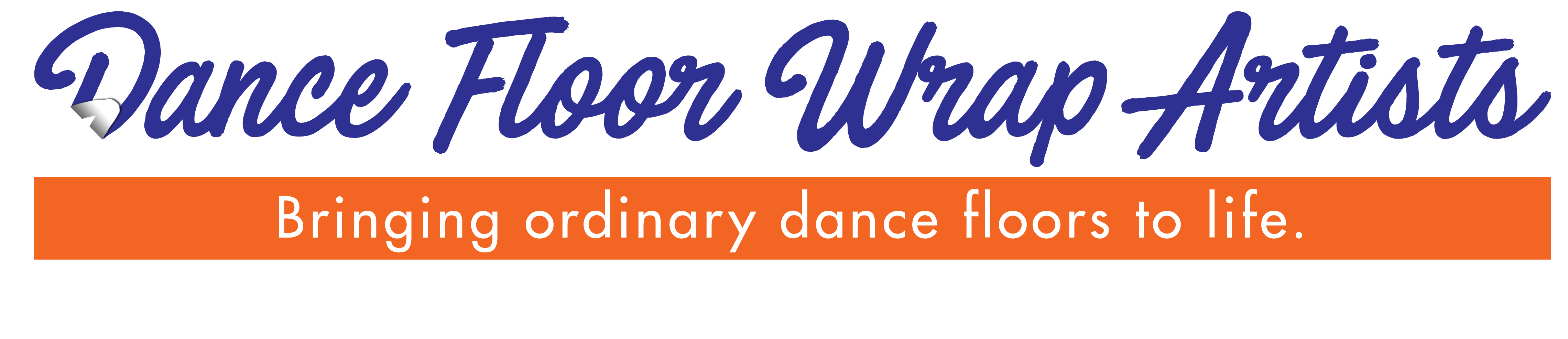 dance floor wrap artists logo - 1 line