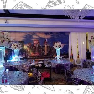 white custom dance floor wrap south florida dance floor white vinyl custom printed boca raton florida (6)