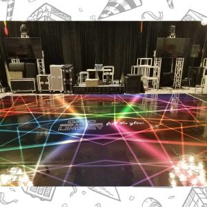 white custom dance floor wrap south florida dance floor white vinyl custom printed boca raton florida (7)