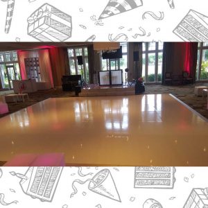 white custom dance floor wrap south florida dance floor white vinyl custom printed boca raton florida (7)