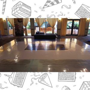 white custom dance floor wrap south florida dance floor white vinyl custom printed boca raton florida (7)