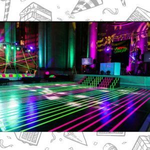 white custom dance floor wrap south florida dance floor white vinyl custom printed boca raton florida (9)